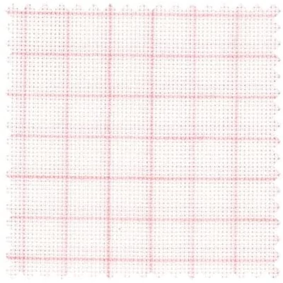 DMC magic fehér aida 18 cts (kimosható)-55 cm széles