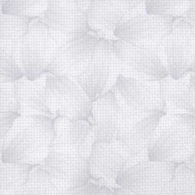 DMC precut szürke színű 14 ct aida(kongré) ajándék keresztszemes mintával