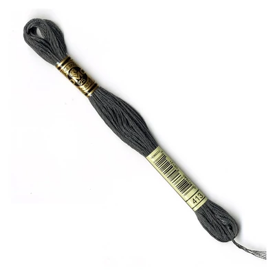 DMC 413 Mouliné hímzőfonal