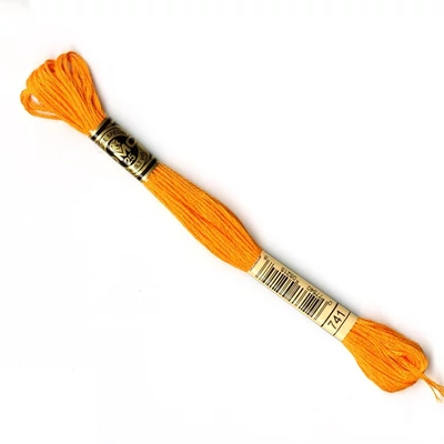 DMC 741 Mouliné hímzőfonal