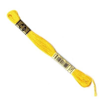 DMC 742 Mouliné hímzőfonal