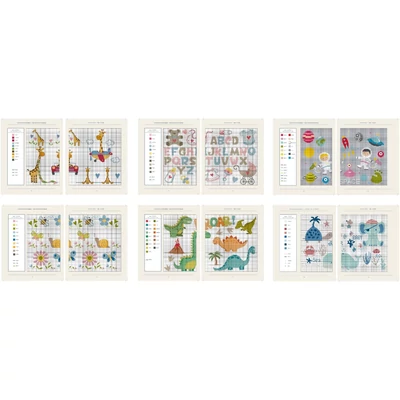 DMC keresztszemes mintafüzet - Baby design