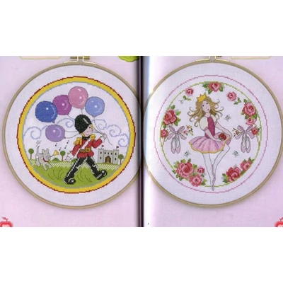 DMC Cute Baby Models keresztszemes mintafüzet