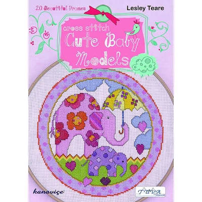DMC Cute Baby Models keresztszemes mintafüzet