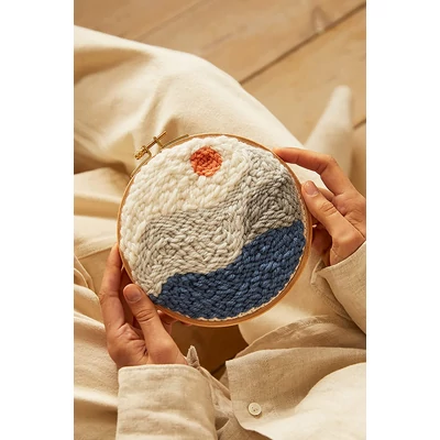 Punch Needle készlet - Hegyi táj