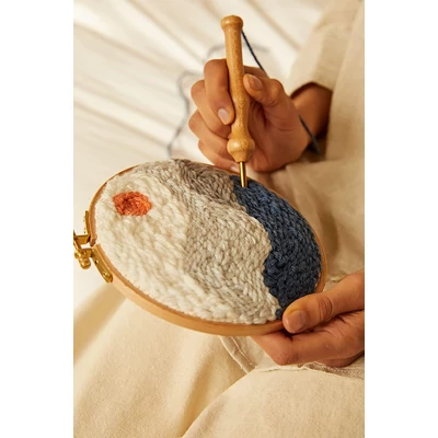 Punch Needle készlet - Hegyi táj