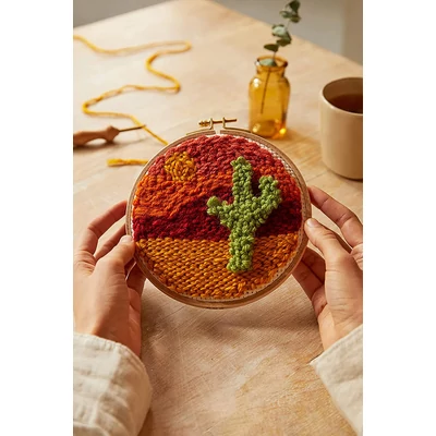 Punch Needle készlet - Sivatag