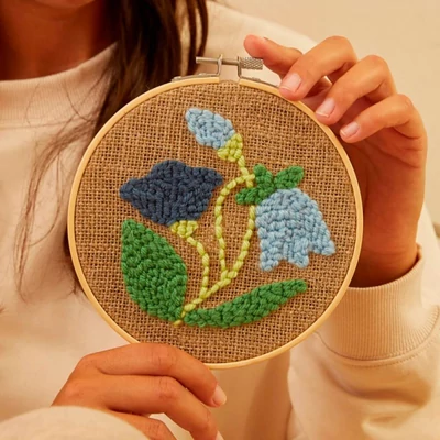 Punch Needle készlet - Harangvirág