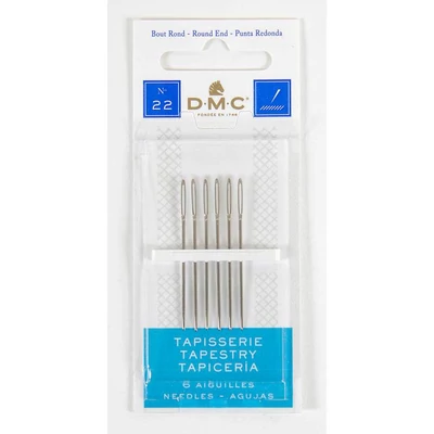 DMC gobelin tű 22 méret, 6 db