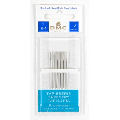 DMC gobelin tű 24 méret, 6 db