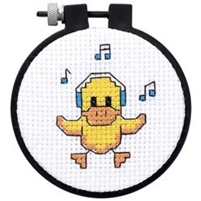 Keresztszemes készlet gyerekeknek-Kacsa