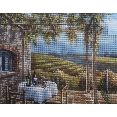 Gobelin előfestett alap DMC HÍMZŐFONALLAL 40x30 cm - 4051