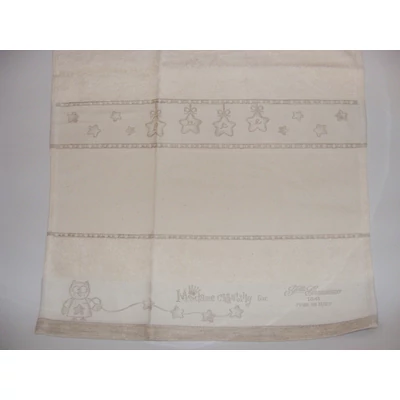 Keresztszemesen hímezhető kéztörlő 40x70 - Bagoly