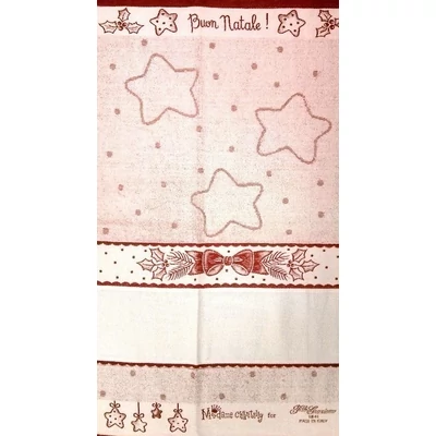 Hímezhető karácsonyi kéztörlő 40x70 - Masnis