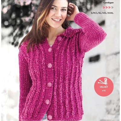 Dmc Velvet zsenilia - 005 - rózsaszín