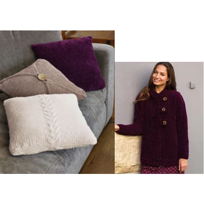 Dmc Velvet zsenilia - 008 - kék