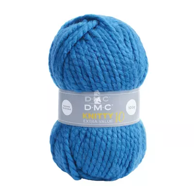 DMC Knitty 10 vastag, őszi-téli fonal - Kék 740