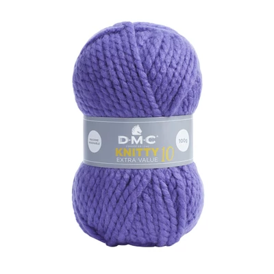DMC Knitty 10 vastag, őszi-téli fonal - Lila 884