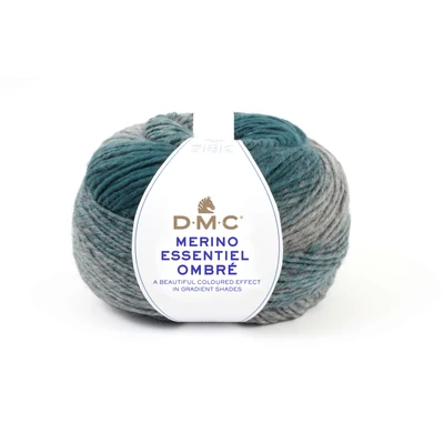 DMC Merino Essentiel Ombre zöld-szürke fonal - 1003