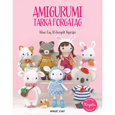 Amigurumi tarka forgatag horgoló könyv