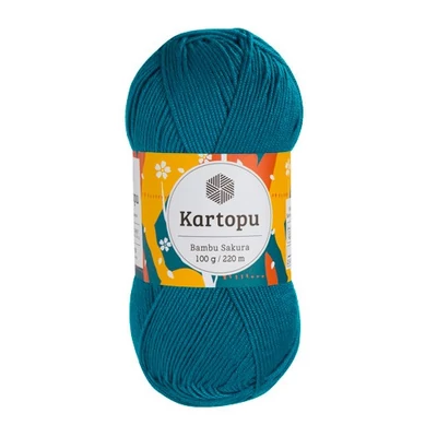 Bambu Sakura - K520- gyerekfonal - türkiszkék