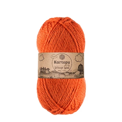 Kartopu Melange Wool 1210 - tégla