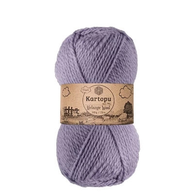 Kartopu Melange Wool 711 - levendula lila