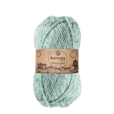 Kartopu Melange Wool 9000 - mojito melange