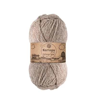 Kartopu Melange Wool 9002 - bézs melange