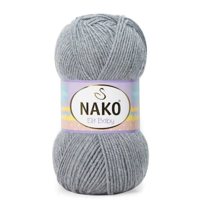 Nako Elit Baby 195 - szürke 