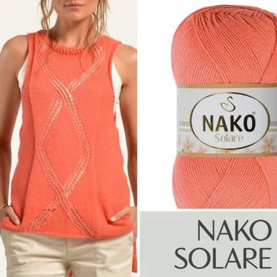 Nako Solare pamut ciklámen