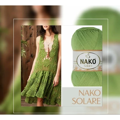 Nako Solare pamut zöld