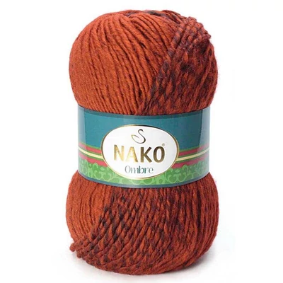 Nako Ombre színátmenetes fonal - 20319 - piros