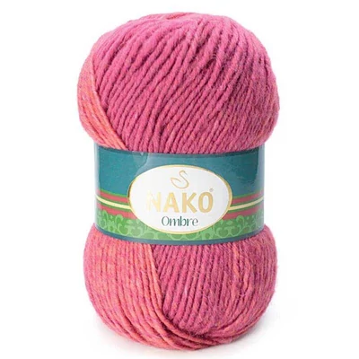 Nako Ombre színátmenetes fonal - 20335 - eper