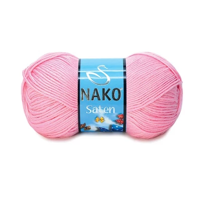 Nako Saten akril fonal - Babarózsa