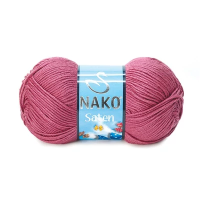 Nako Saten akril fonal - Mályva