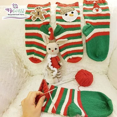 ReTwisst Amigurumi fonal 8015 - benetton zöld