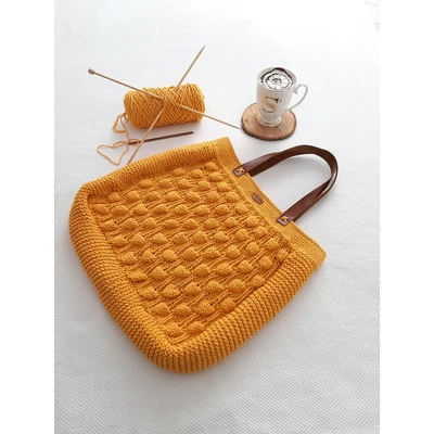 Makramé zsinórfonal 7029 - piros