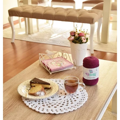 Makramé zsinórfonal 7022 - lila