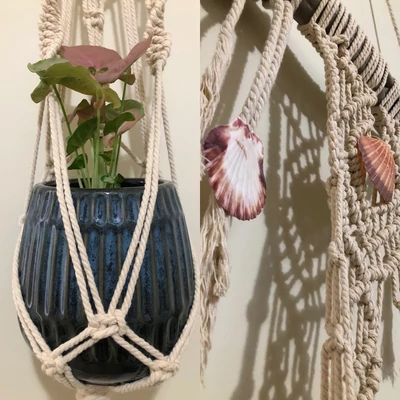 Makramé zsinórfonal 7022 - lila