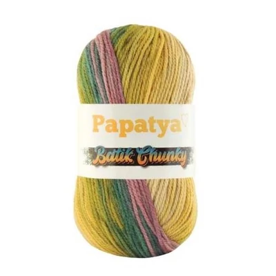 Papatya Batik Chunky vastag akril színátmenetes fonal 113