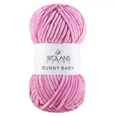 Bunny Baby zsenília fonal - pink