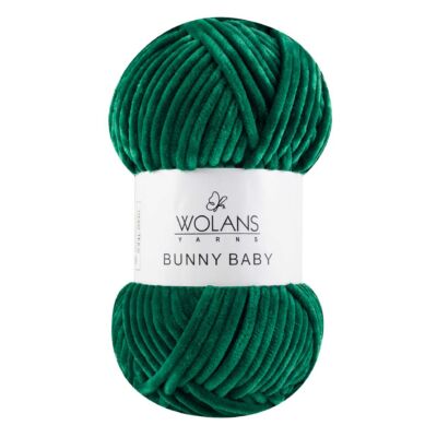 Bunny Baby zsenília fonal - zöld