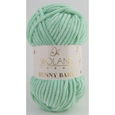 Bunny Baby zsenília fonal - sötét menta