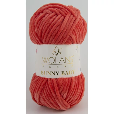 Bunny Baby zsenília fonal - korall