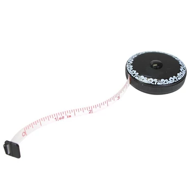 Elegáns antik olló mérőszalaggal díszdobozban