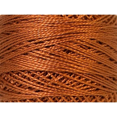 Perlé hímző gyöngyfonal 251 - barna