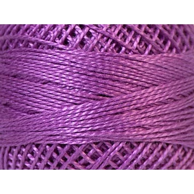 Perlé hímző gyöngyfonal 082 - lila