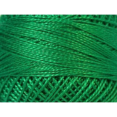 Perlé hímző gyöngyfonal 674 - zöld