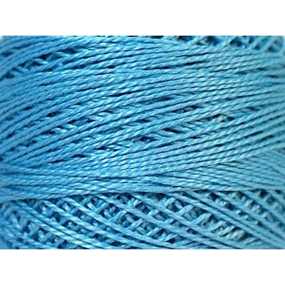 Perlé hímző gyöngyfonal 542 -világos türkizkék